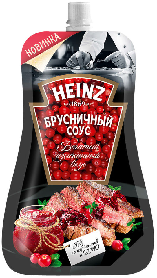 Соус Heinz Брусничный деликатесный 230г