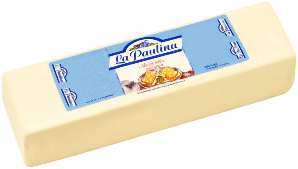 Сыр La Paulina Моцарелла 42% 0.2-0.4кг