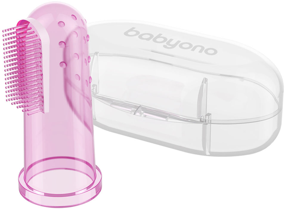 Зубная щетка для младенцев Babyono в футляре
