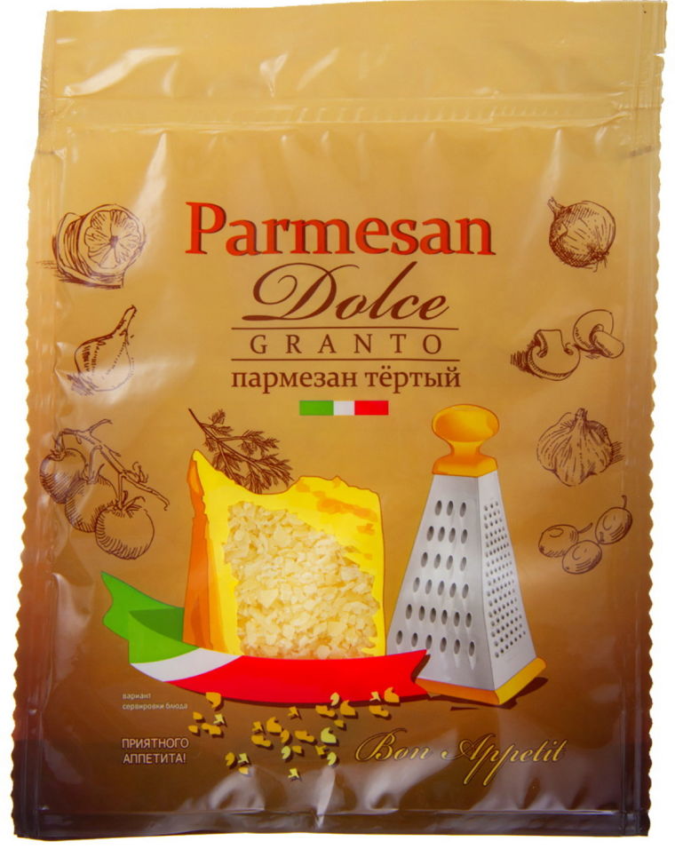 Сыр Dolce Granto Пармезан тертый 40% 150г