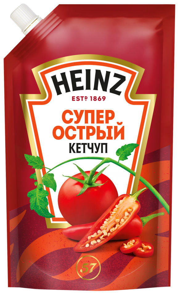 Кетчуп Heinz Супер острый 320г
