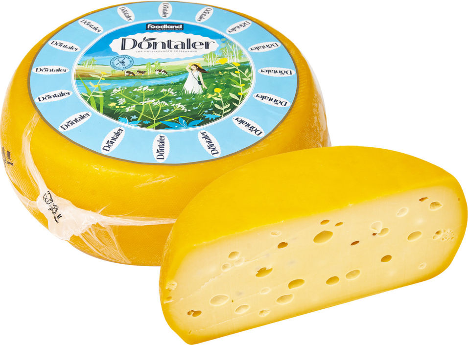 Сыр Dontaler 45% 0.4-0.7кг