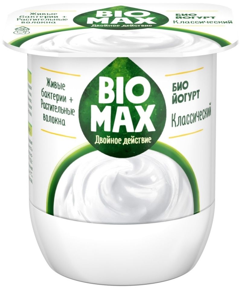 Биойогурт Bio-Max Классический 2.7% 125г