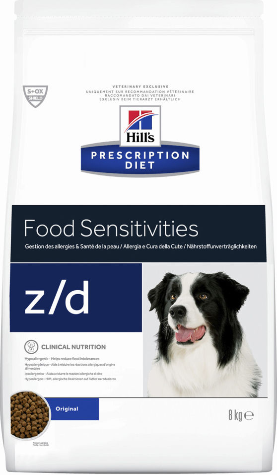 Сухой корм для собак Hills Prescription Diet при аллергии 8кг