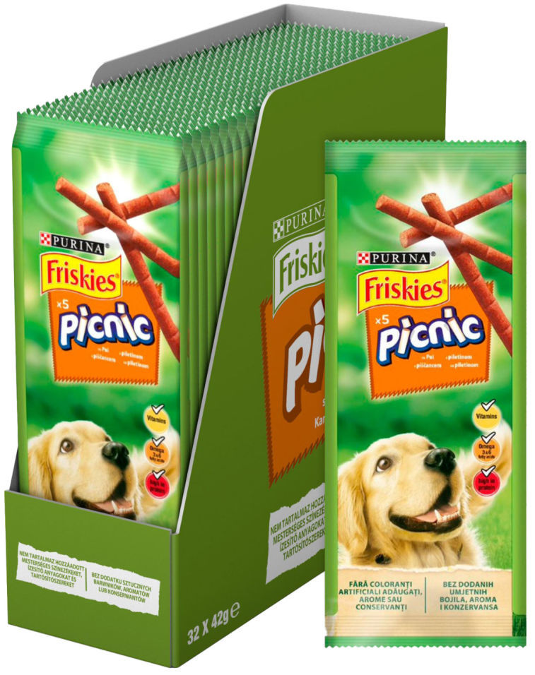 Лакомство для собак Friskies Picnic с курицей 42г (упаковка 3 шт.)
