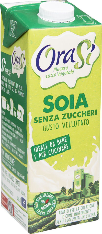 Напиток соевый OraSi Soia без сахара 1л