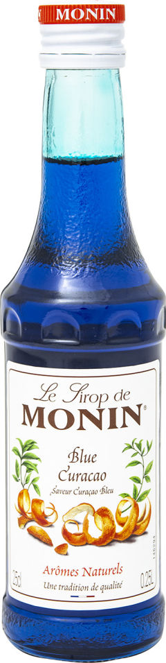 Сироп Monin Blue Curacao Syrup с ароматом апельсина 250мл