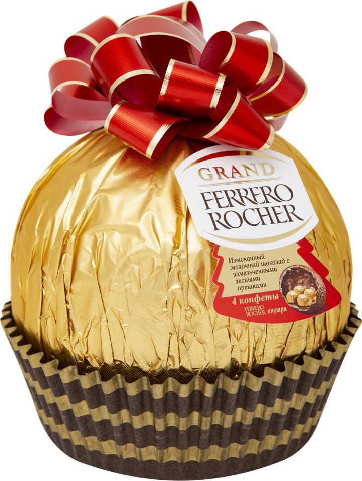 Шоколад Ferrero Rocher Grand с хрустящими конфетами 240г