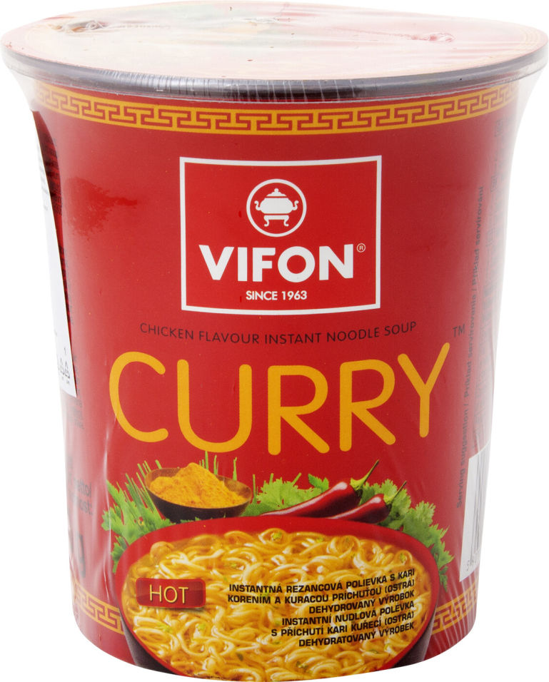 Суп-лапша Vifon Curry со вкусом курицы кари 60г