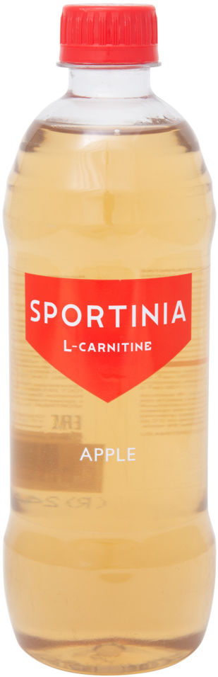 Напиток Sportinia L-Carnitine 1500 Яблоко 500мл