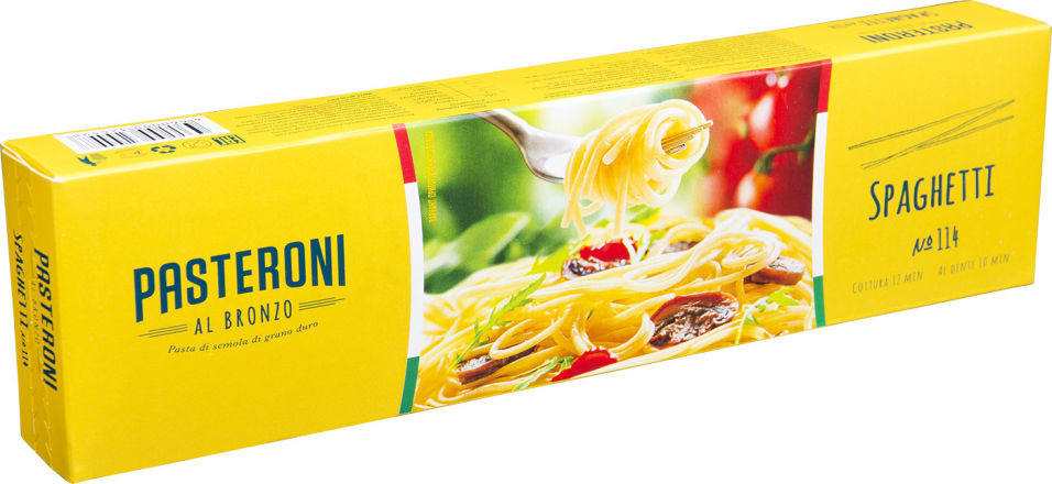 Макароны Pasteroni Spaghetti №114 450г