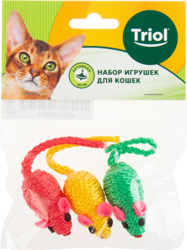 TRIOL Наб.игр.д/кошек XW7011