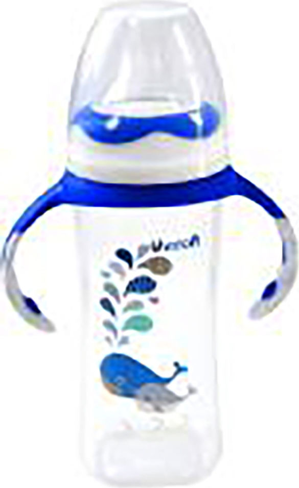 Бутылочка детская Uviton для кормления широкое горлышко 270мл
