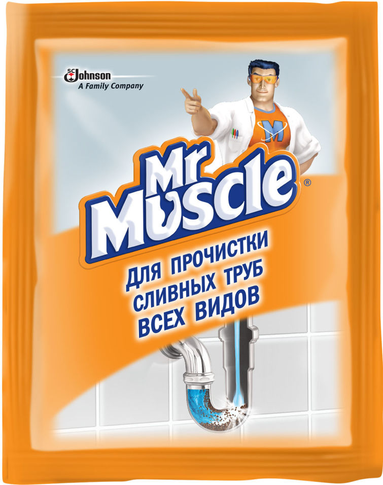 Средство для прочистки сливных труб Mr.Muscle 70г