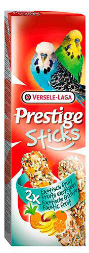 Лакомство для птиц Versele-Laga Prestige палочки с экзотическими фруктами для волнистых попугаев 2шт*30г