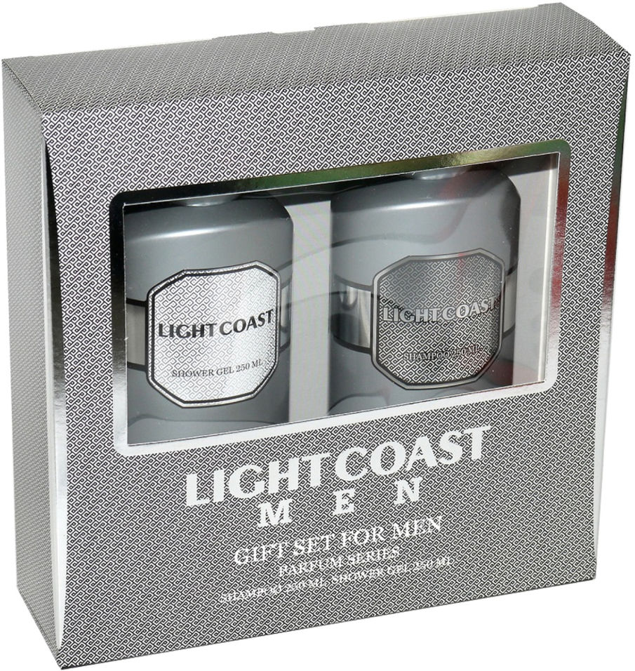 Подарочный набор Фестива Light coast мужской Гель для душа 250мл +Шампунь 250мл