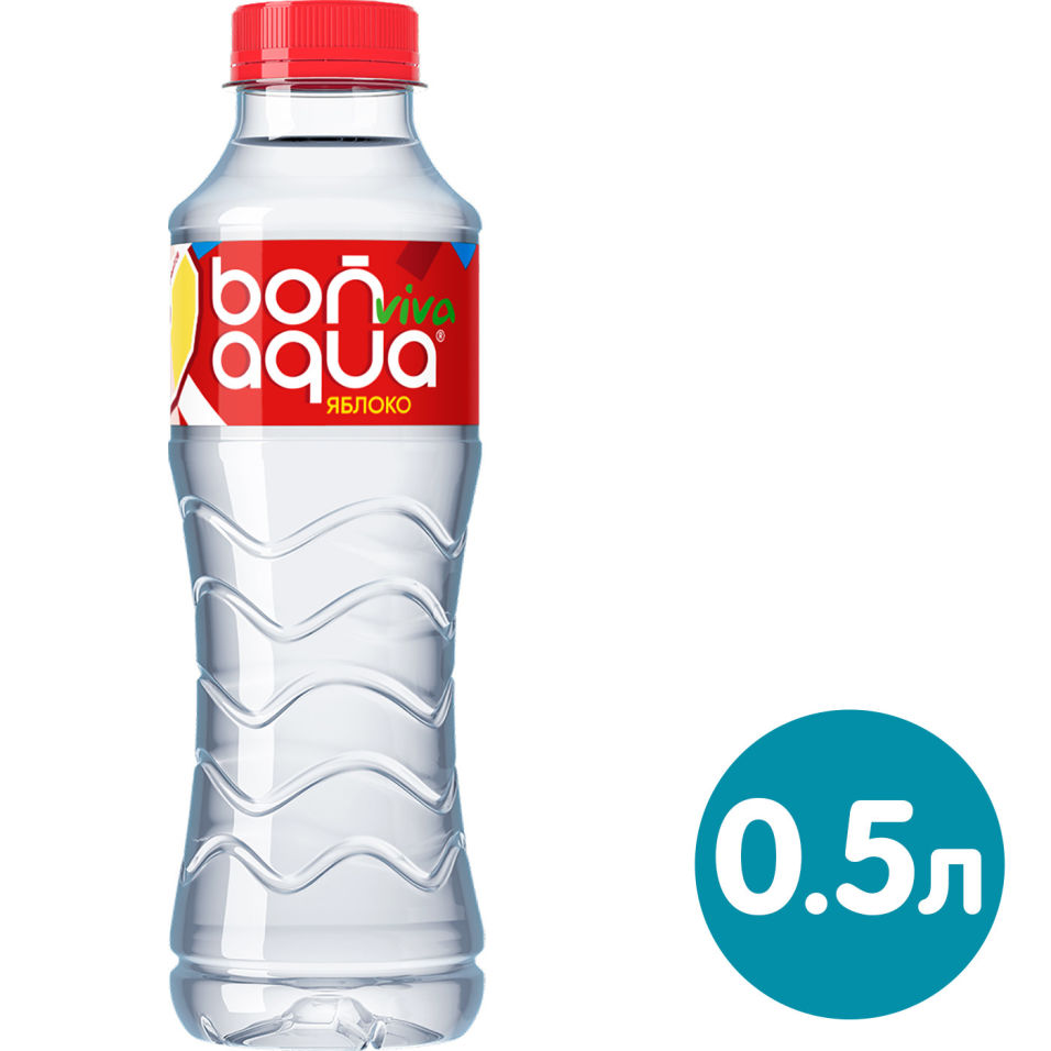 Напиток Bonaqua Viva Яблоко негазированный 500мл