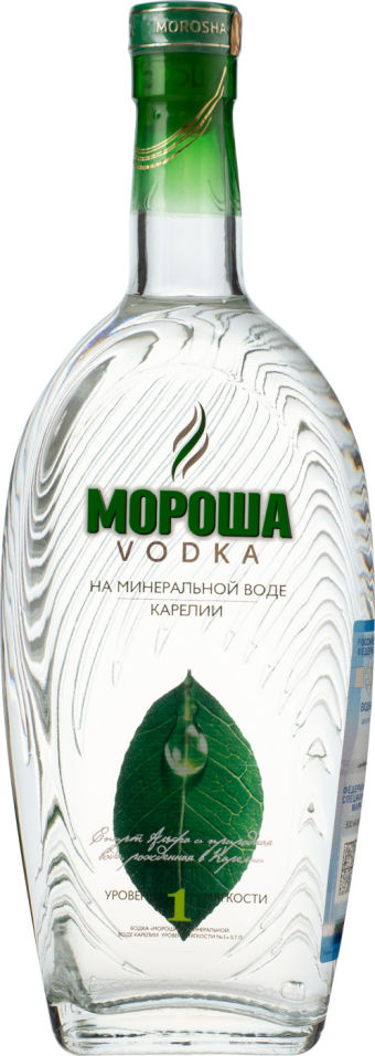 Отзывы о Водке Мороша уровень мягкости №1 40% 0.7л Отзывы о Водке Мороша уровень мягкости №1 40% 0.7л