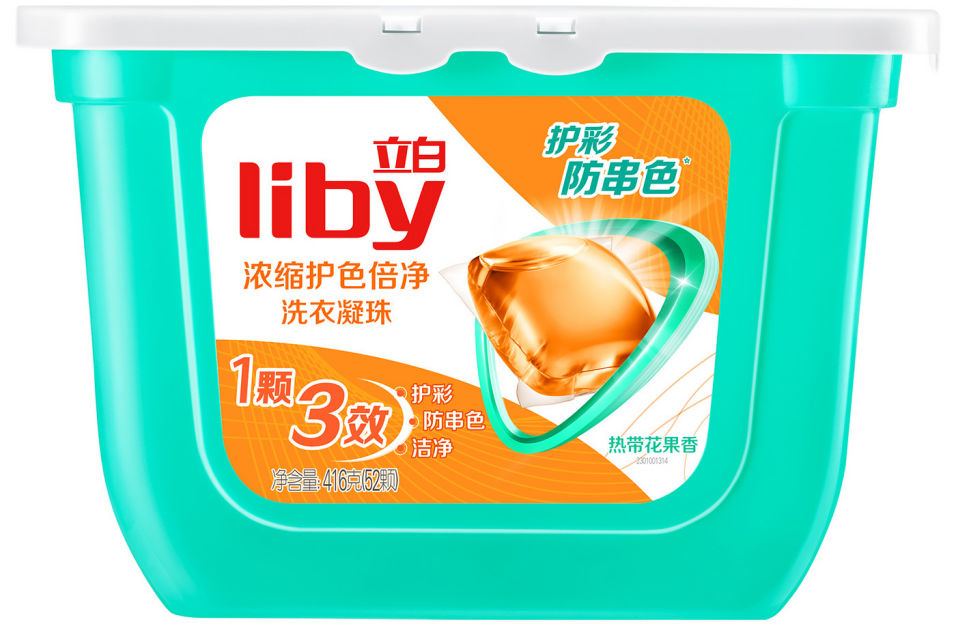 Капсулы для стирки Liby Защита цвета 52шт