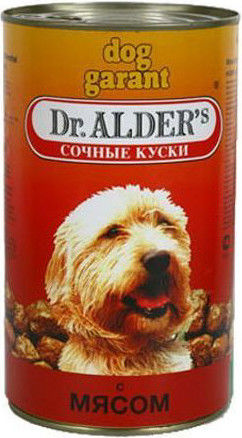 Корм для собак Dr.Alders Дог Гарант Говядина 1.23кг
