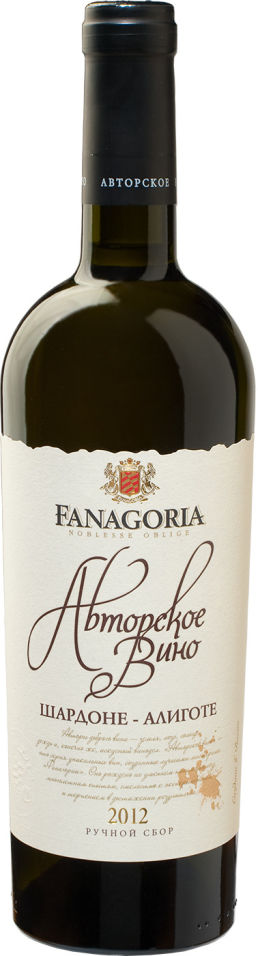 Отзывы о Вине Fanagoria Chardonnay-Aligote белом сухом 13% 0.75л Отзывы о Вине Fanagoria Chardonnay-Aligote белом сухом 13% 0.75л