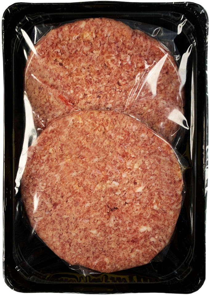 Котлеты для бургеров Лесная диковинка из мяса кабана 300г