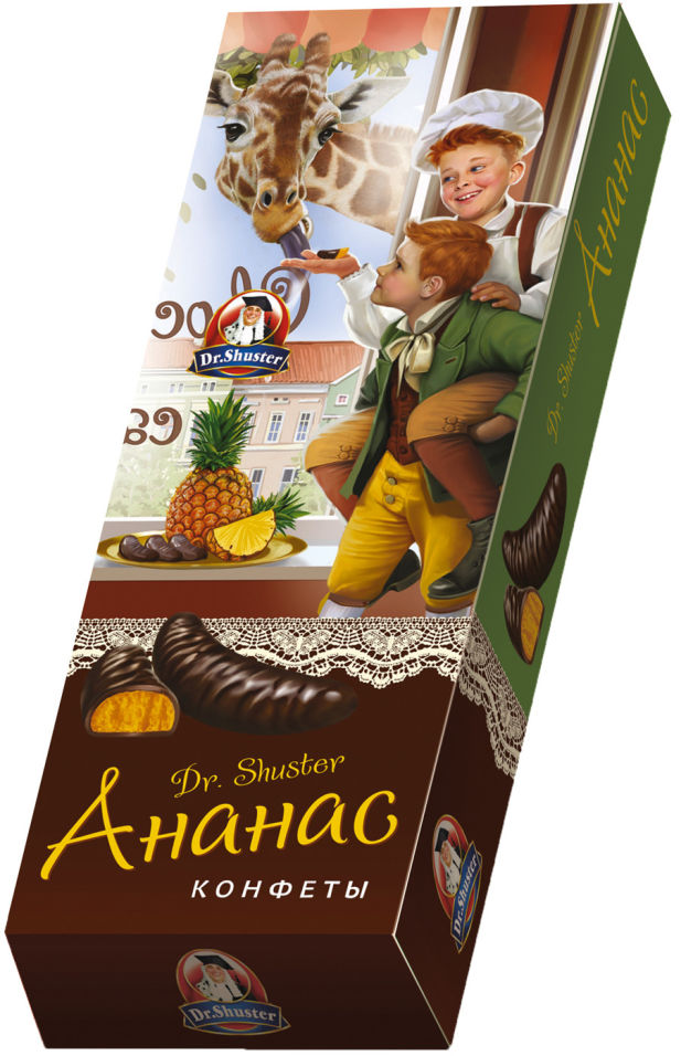 Конфеты Dr. Shuster Ананас 75г