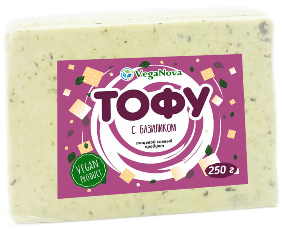 Тофу VegaNova с базиликом 250г