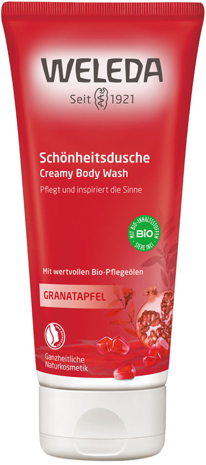Гель для душа Weleda гранатовый восстанавливающий 200мл 540₽