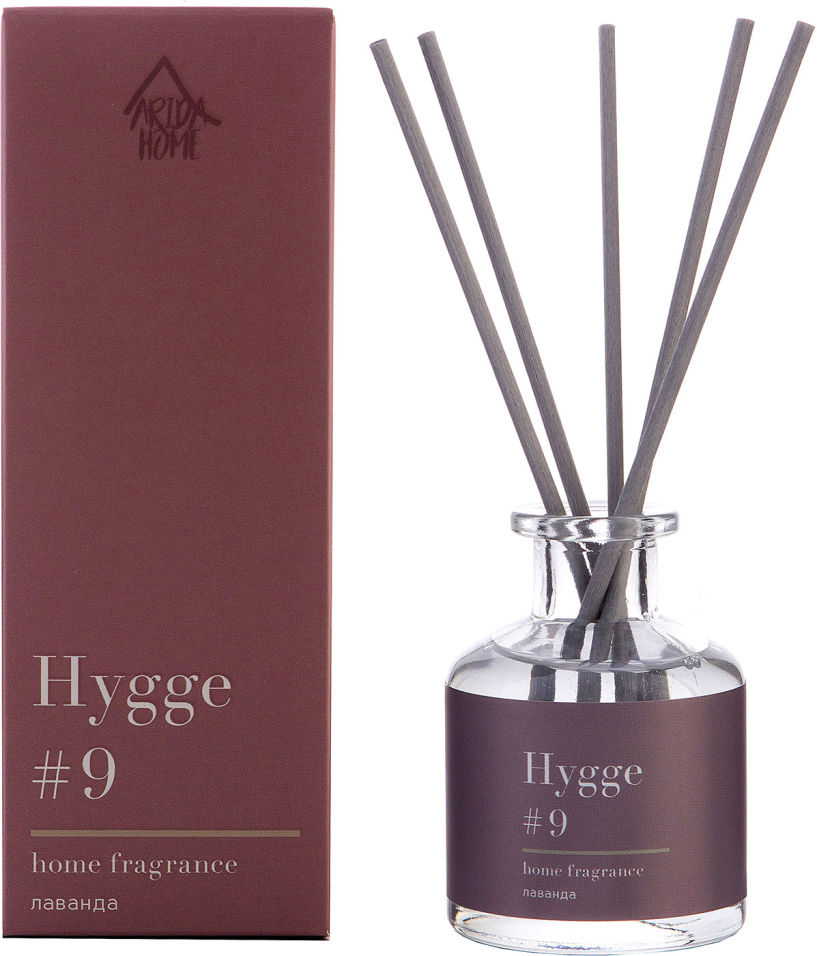 Ароматический диффузор Arida Home Hygge №9 Лаванда 50мл