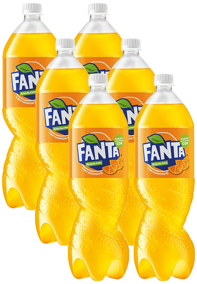Напиток Fanta Апельсин 15л упаковка 6 шт 458₽