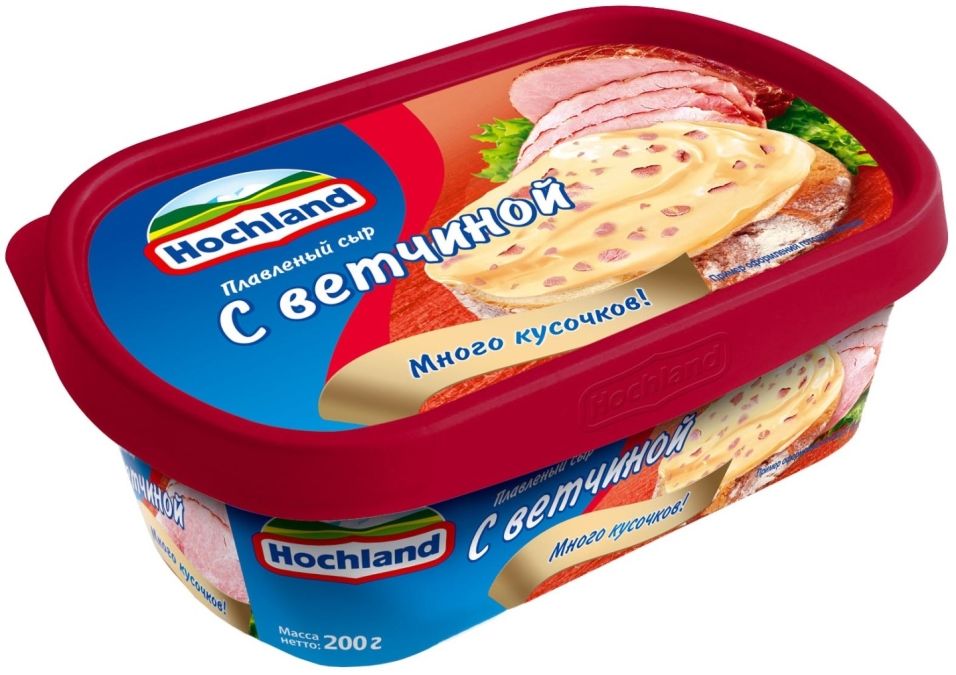 Отзывы о Сыре плавленом Hochland с ветчиной 55% 200г Отзывы о Сыре плавленом Hochland с ветчиной 55% 200г