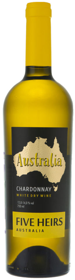 Отзывы о Вине Five Heirs Chardonnay белом сухом 12-14% 0.75л Отзывы о Вине Five Heirs Chardonnay белом сухом 12-14% 0.75л