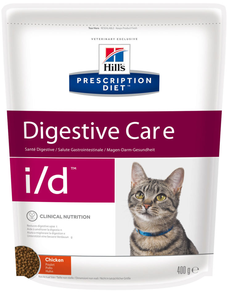 Cухой корм для кошек Hills Prescription Diet при проблемах с ЖКТ с курицей 400г Cухой корм для кошек Hills Prescription Diet при проблемах с ЖКТ с курицей 400г