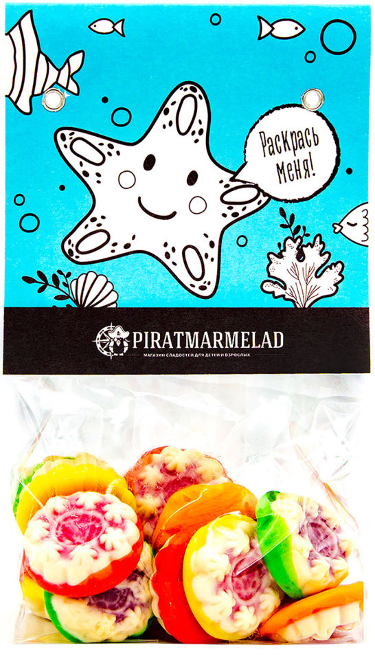 Мармелад Pirat Marmelad Фруктовый тортик 200г