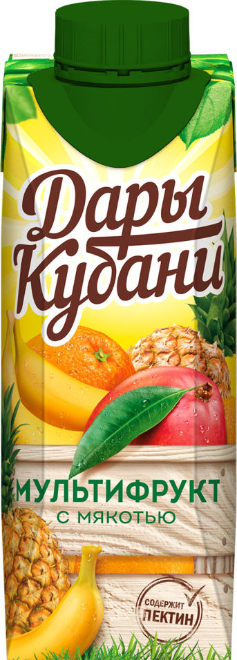 Нектар Дары Кубани Мультифрукт 250мл 46₽