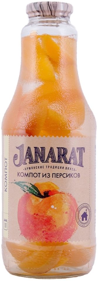 Компот Janarat из персиков 1л 100₽