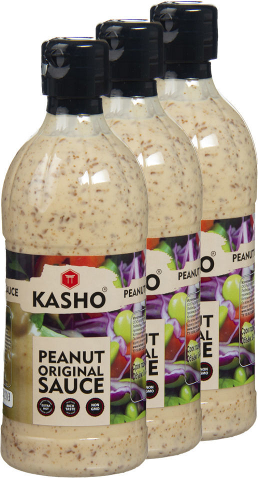 Соус Kasho Ореховый 470мл (упаковка 3 шт.)