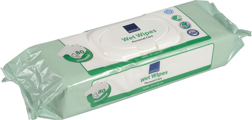 Салфетки влажные Abena 80шт
