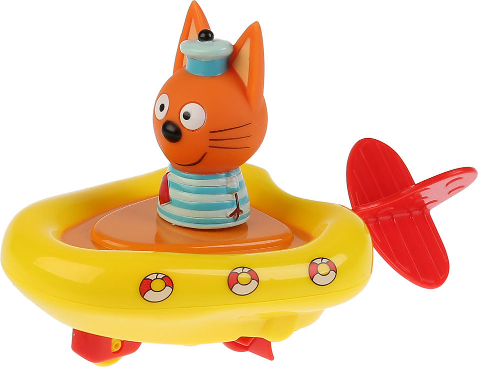 Игрушка Shantou City для ванны лодка Три кота