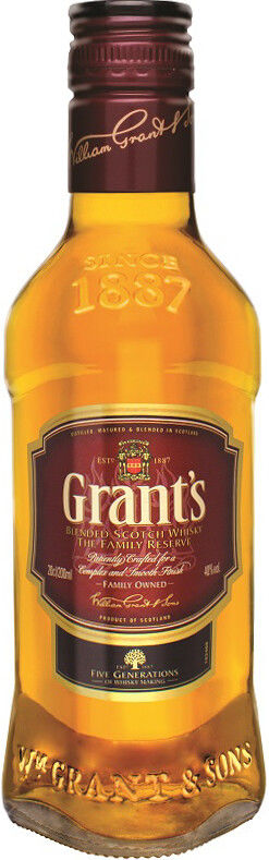 Отзывы о Виски Grants Family Reserve 40% 0.2л Отзывы о Виски Grants Family Reserve 40% 0.2л