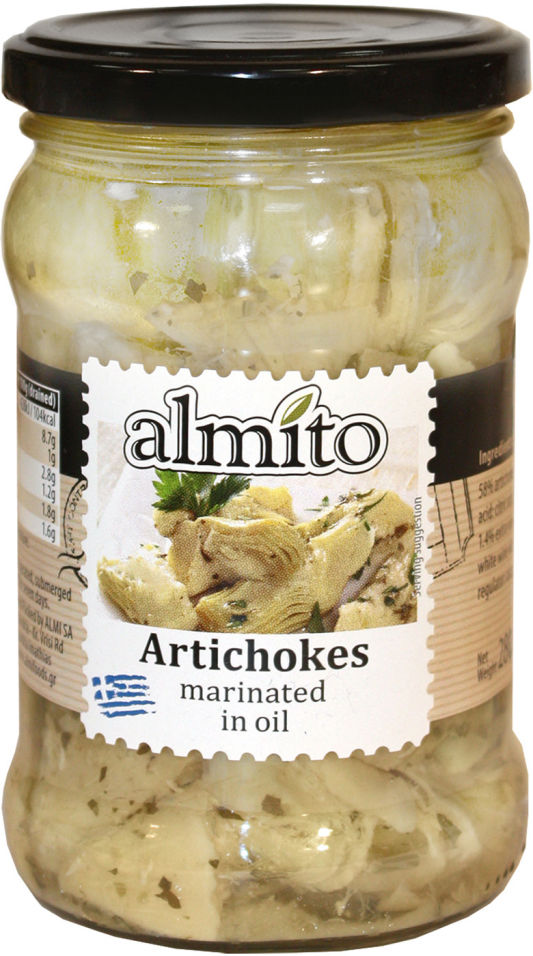 Артишоки Almito со специями в масле 320мл