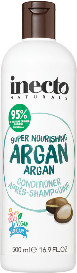 Кондиционер для волос Inecto Naturals Питательный для придания блеска с аргановым маслом 500мл