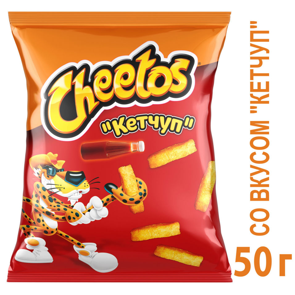 Палочки кукурузные Cheetos Кетчуп 50г