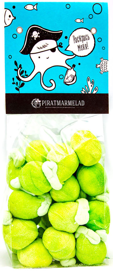 Маршмеллоу PiratMarmelad Яблоко с начинкой желе 200г
