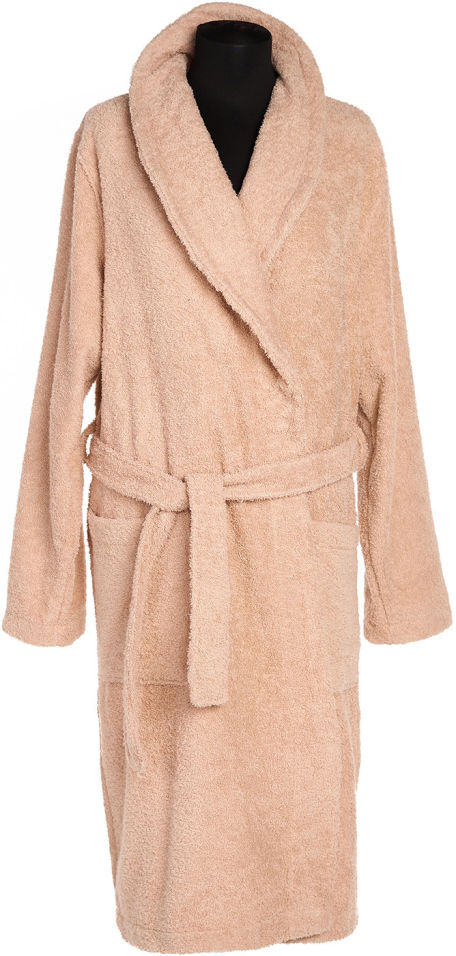Халат Wellness SPA махровый размер S бежевый