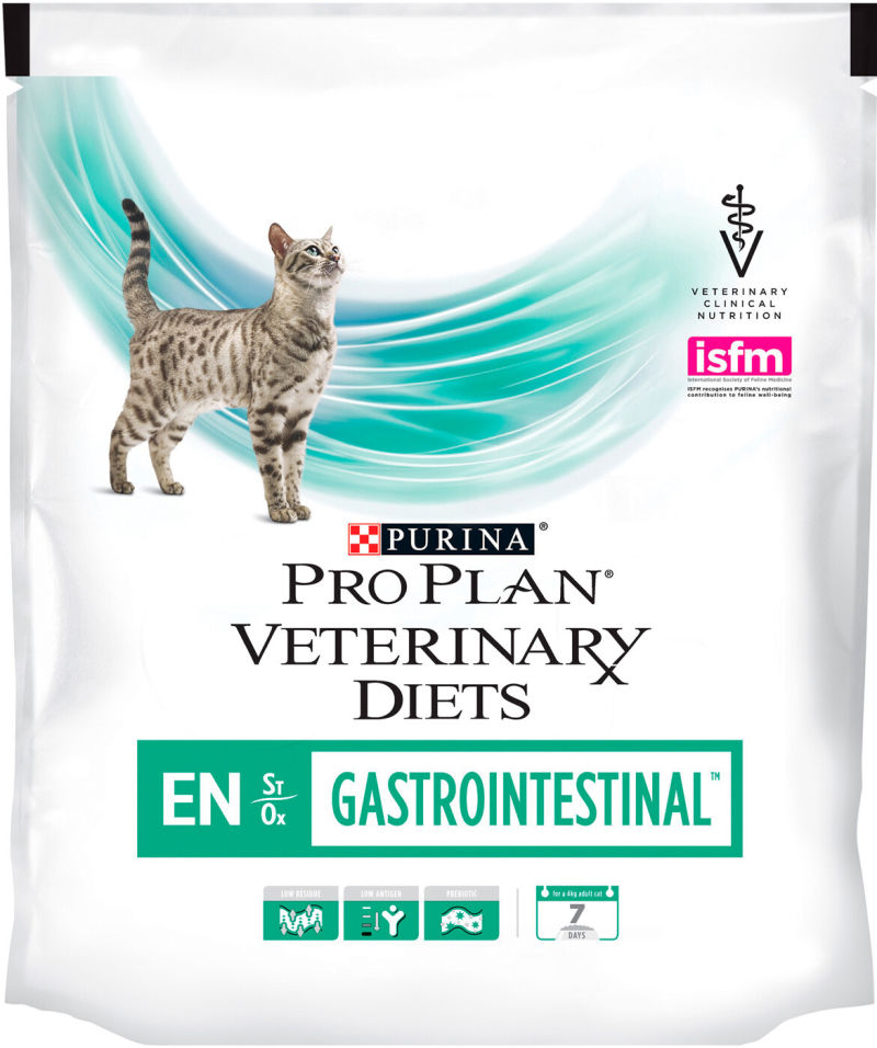 Сухой корм для кошек Pro Plan Veterinary Diets EN при патологии ЖКТ 400г Сухой корм для кошек Pro Plan Veterinary Diets EN при патологии ЖКТ 400г