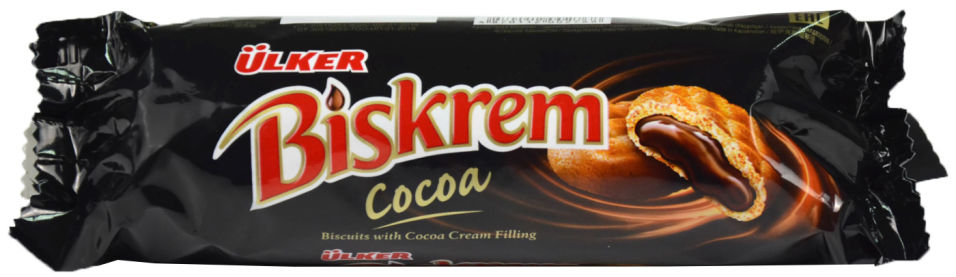 Печенье Ulker Biskrem с какао-кремовой начинкой 100г