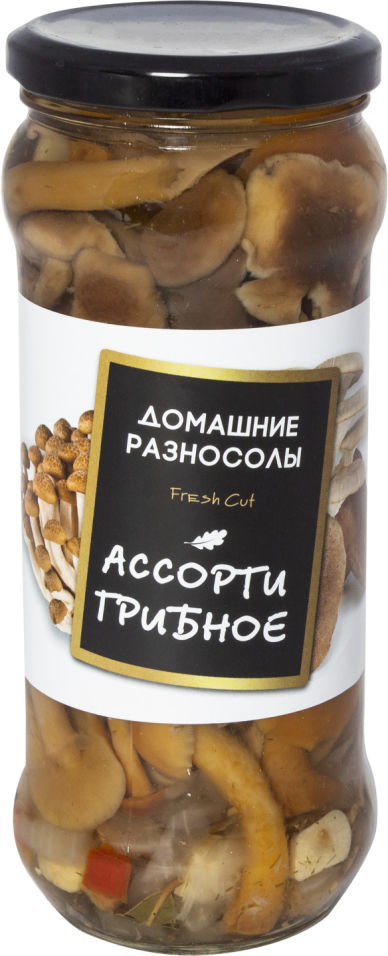 Грибы Домашние разносолы Ассорти 580мл