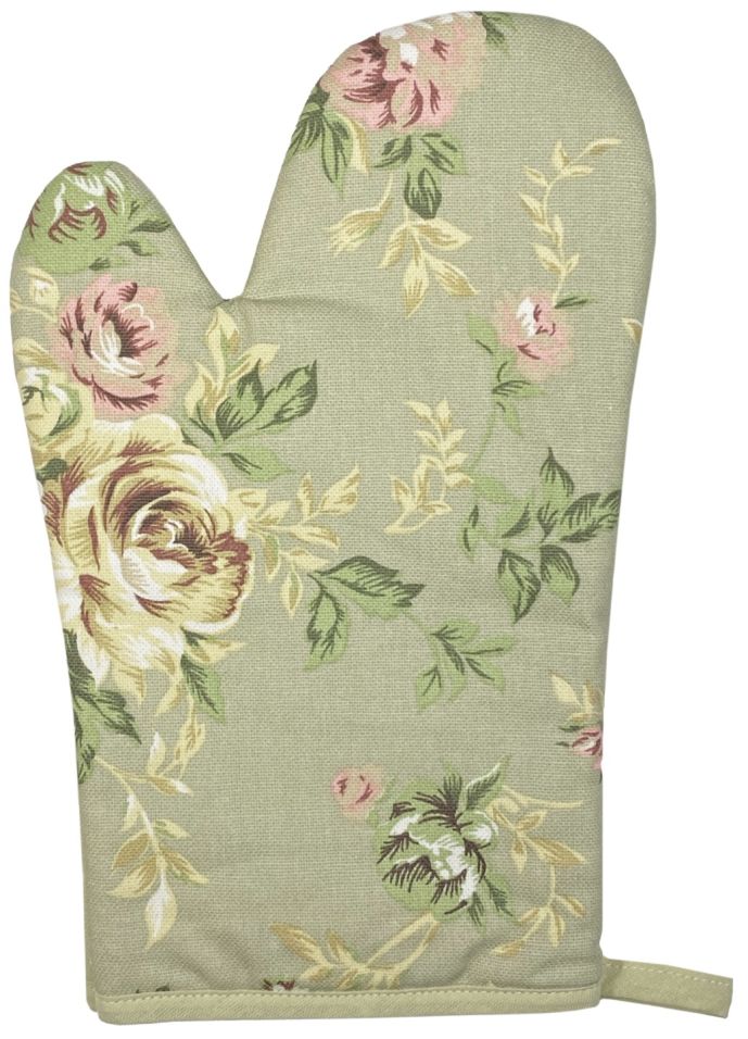 Рукавица Bonita Английская коллекция зеленая 17*28см